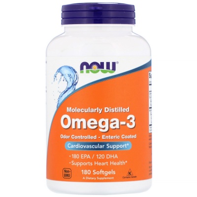  NOW Omega 3 1000 mg 180 