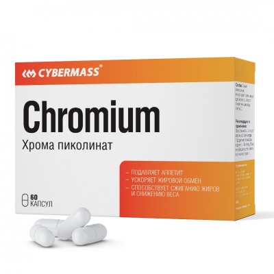  CyberMass Chromium  Picolinate 60 