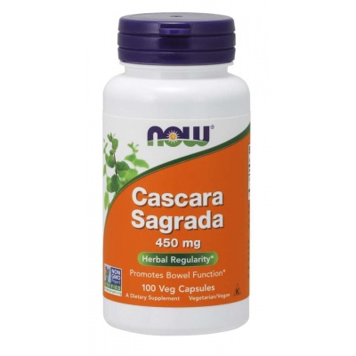 Специальный препарат Now Cascara Sagrada 450 мг 100 капсул