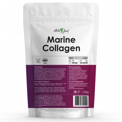 Коллаген Atletic Food Marine Collagen Peptides 250 гр