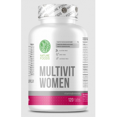 Витамины Nature Foods Multi Women 120 таблеток