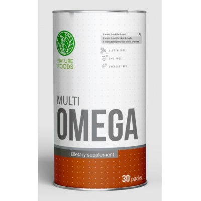Антиоксидант Nature Foods MULTI Omega 30 пакетиков