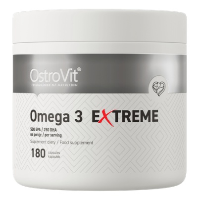 Антиоксидант OstroVit Omega 3 Extreme 180 капсул