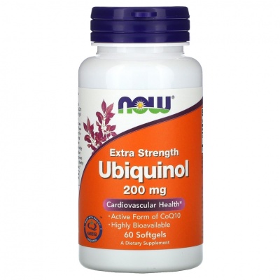  NOW Ubiquinol 200  60 