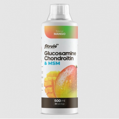 Хондропротектор FitRule Glucosamine + Chondroitine + MSM 500 мл